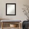 Beveled Bathroom Wall Mirror, Furniture Espresso Narrow Frame